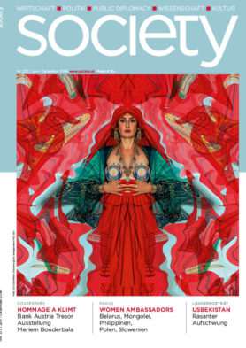 Cover des society-Magazins Nummer 372: Juni bis Dezember 2018