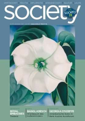 Cover des society Magazins Nummer 370: Dezember 2016 bis Juni 2017